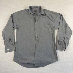 Calvin Klein‎ Men's Striped Long Sleeve Dress Shirt Size 15 32-33